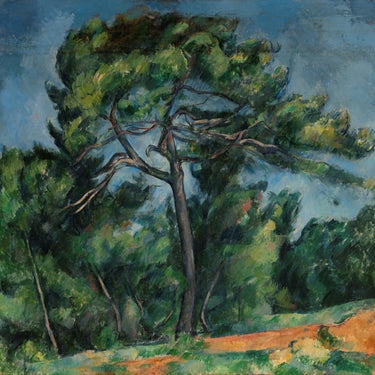 Cezanne Tree Canvas